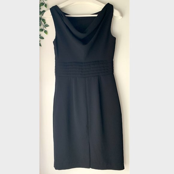 Banana Republic Vera Draped Sheath Dress - Picture 3 of 8